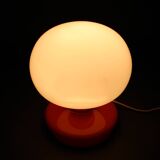 Lampe de table en verre opalin Stepan Tabery des années 1970, Tchécoslovaquie