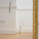 English victorian giltwood wall mirror - 174x138cm