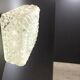 Glass flush mount ceiling or wall light