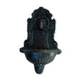 Cast-iron wall fountain decor lion head
