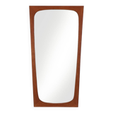 Minimalistic designed Mid-Century Danish Mirror in teak, 1960s
