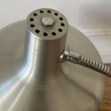 Flexible chrome metal desk lamp, 1970s