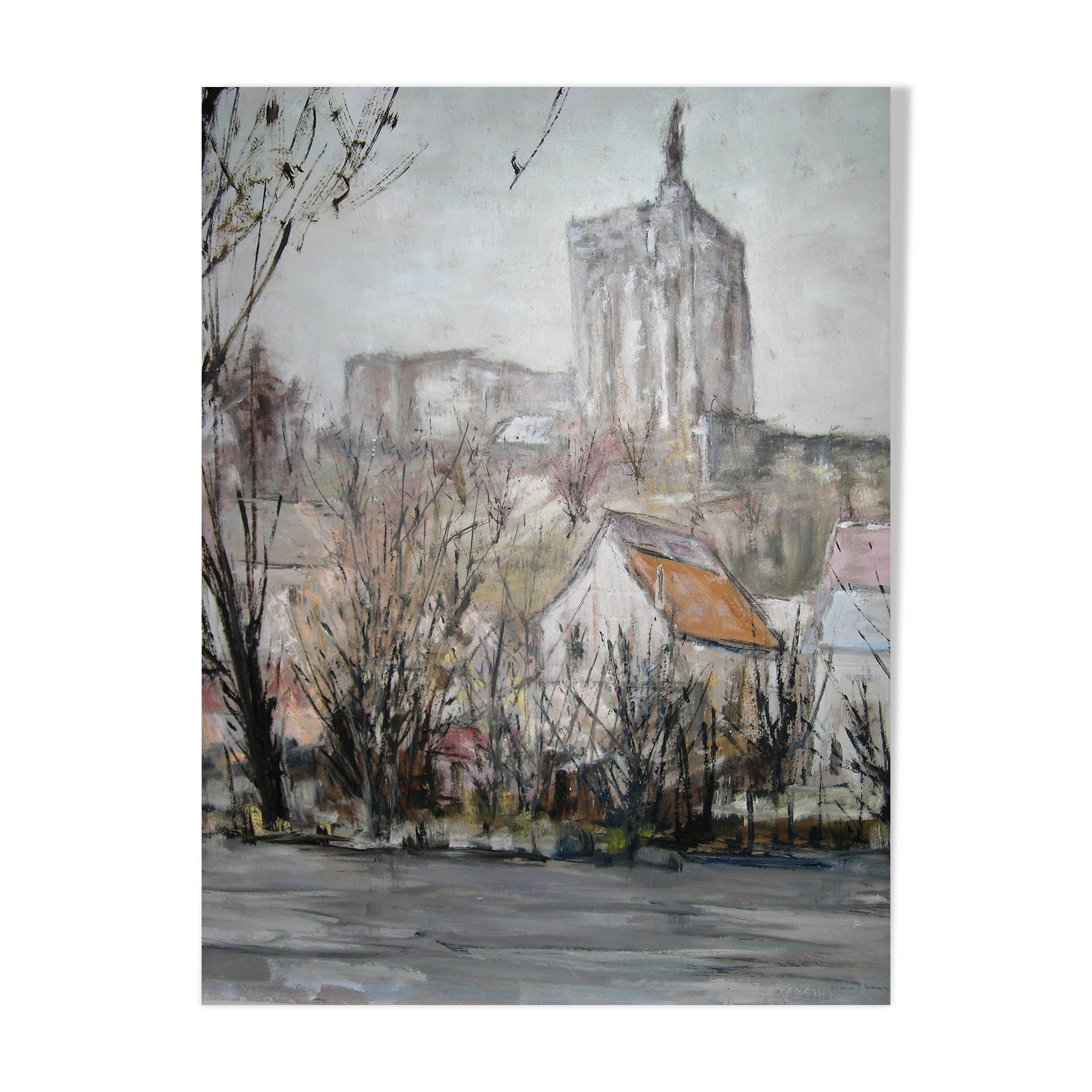 Landscape of the banks of the Loire