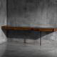 Modernist wall-mounted console, France, 1960s
