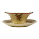 Sauceboat "Armelle", Sarreguemines, late 19th - early 20th century