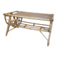 Vintage rattan coffee table