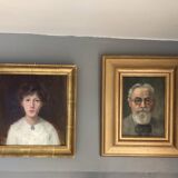 Pair of portraits from the beginning of the 20th century