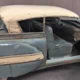Model reproduction car chevrolet 1950 tin metal