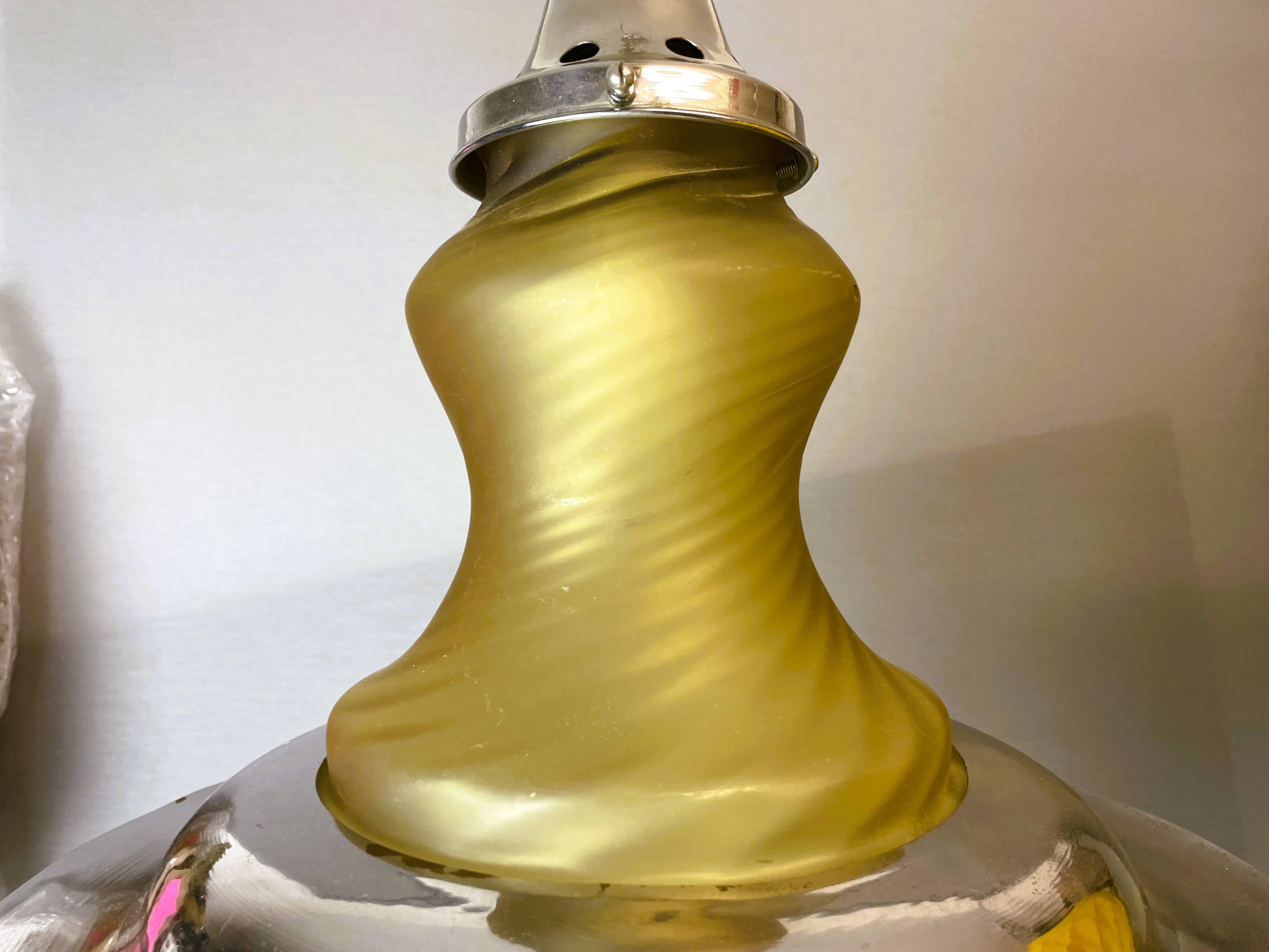 Large Space Age modern chandelier