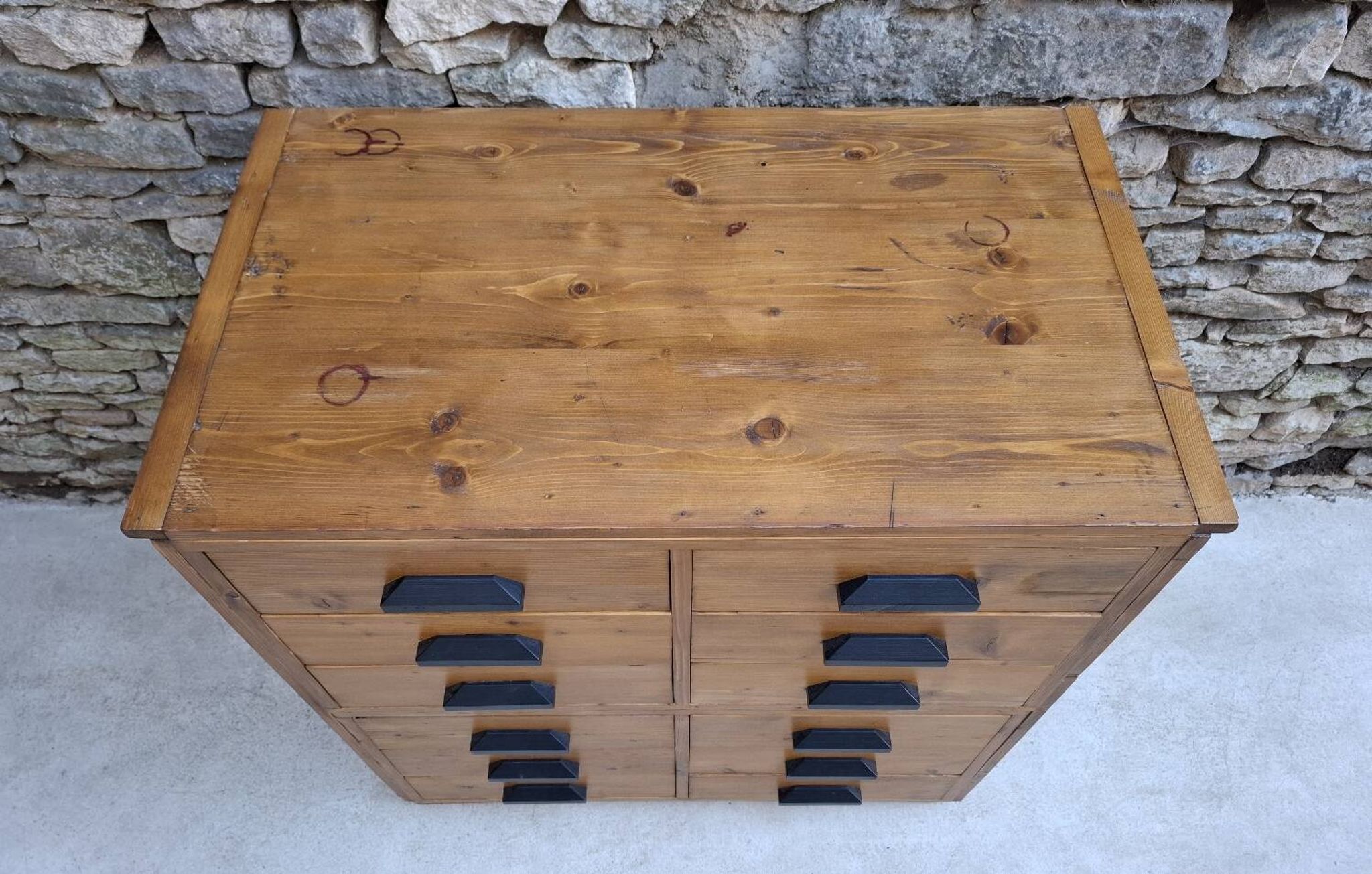Meuble de métiers à 12 tiroirs