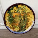 Marbled artisanal ceramic dish from Spain