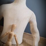 Mannequin wood fabric