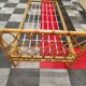 Vintage single bamboo bed from 1973