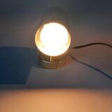 Modernist wall lamp in gilded brass, Italy 1970/1980.