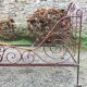Folding wrought iron bed Napoleon III