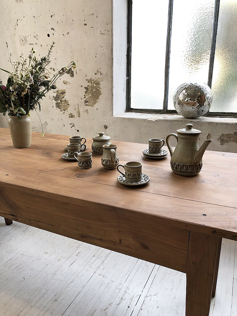 Coffee service - 6 cups Besson Vallauris