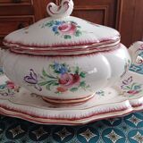Limoges porcelain soup tureen