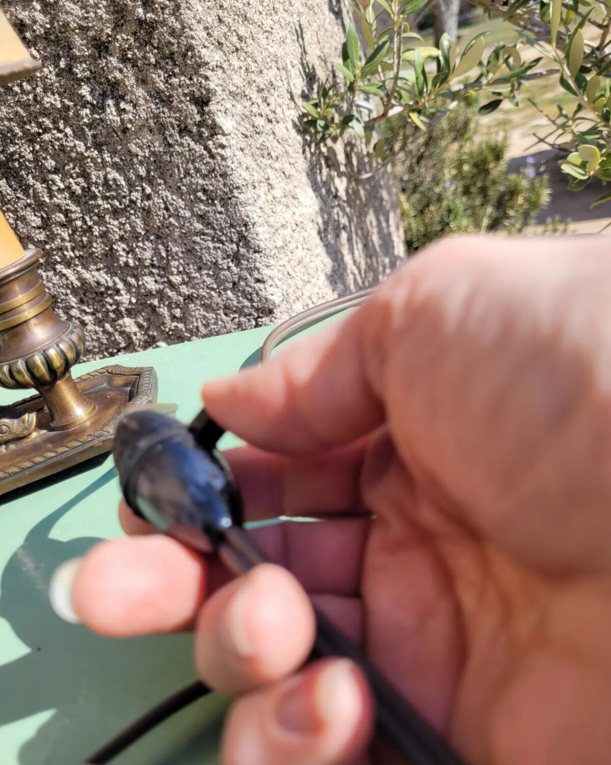 Empire hot water bottle lamp