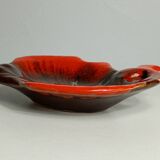 Ceramic fish bowl or pocket tray signed Vallauris, 1950s.