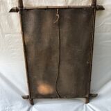 Rectangle bamboo mirror 70x50cm