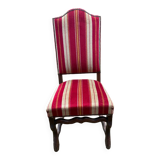 Lot de chaises anciennes os de mouton
