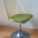 1970 swivel tulip foot chair