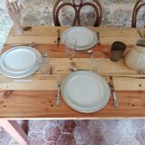 Terracotta farm table
