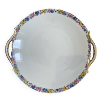 Flower cake plate