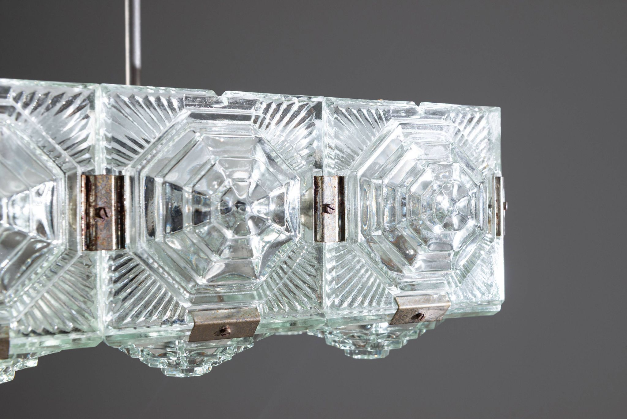 Chandelier Jaroslav Bejvl pour Kamenický Šenov