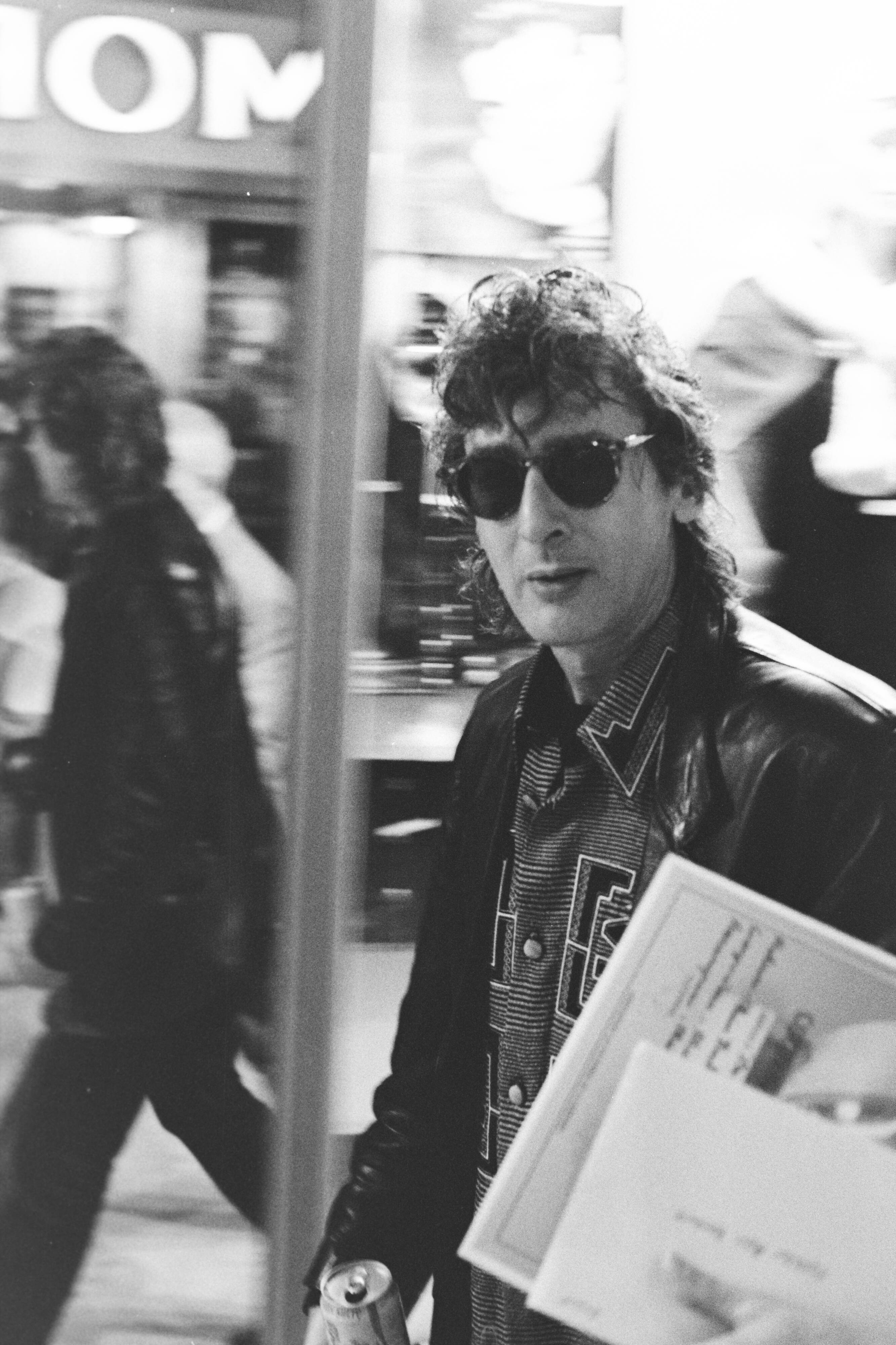 Photography Alain Bashung print on silver paper 250g from original negative 30x45cm