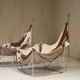 David's deck chairs and hammock by Odile Mir, France 1972