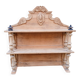 Étagère ancienne en bois sculpté