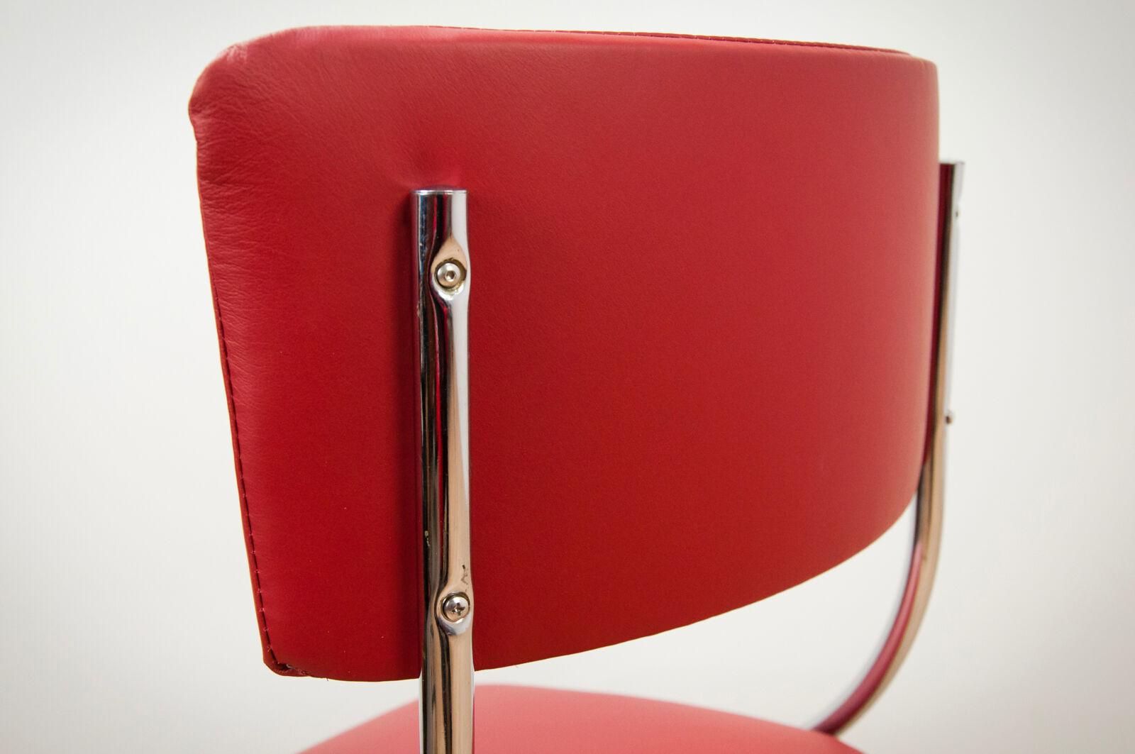 Italian Chrome Dinning Chairs, 1950s, Set of 2