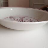 Ancien plat creux Luneville