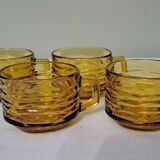 Vintage Vereco Coffee Mugs