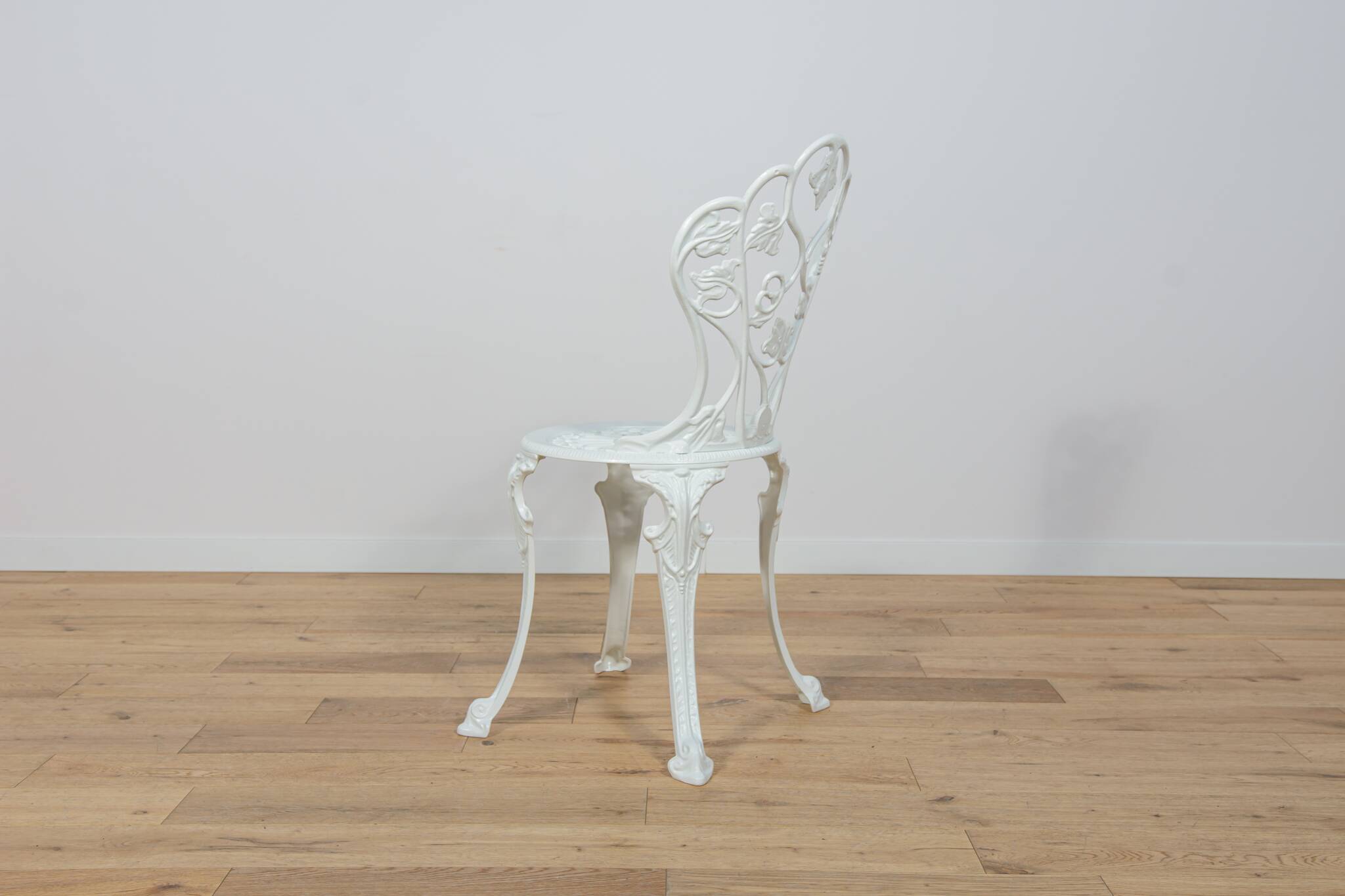 Art Nouveau Aluminum Garden Chairs, 1950s, United Knigdom, Set of 5
