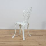 Art Nouveau Aluminum Garden Chairs, 1950s, United Knigdom, Set of 5