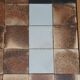 Coffee table by Pierre Chapo in solid elm and ceramic – circa 1960