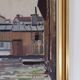 Original Oil on Canvas – “Side Street” by Yo Johansson – Signed, Framed