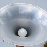 Mahogany art deco floor lamp