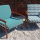 Fauteuils en teck
