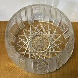 Chiseled crystal cup circa 1970