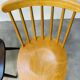 4 Scandinavian chairs with bars from the 60s