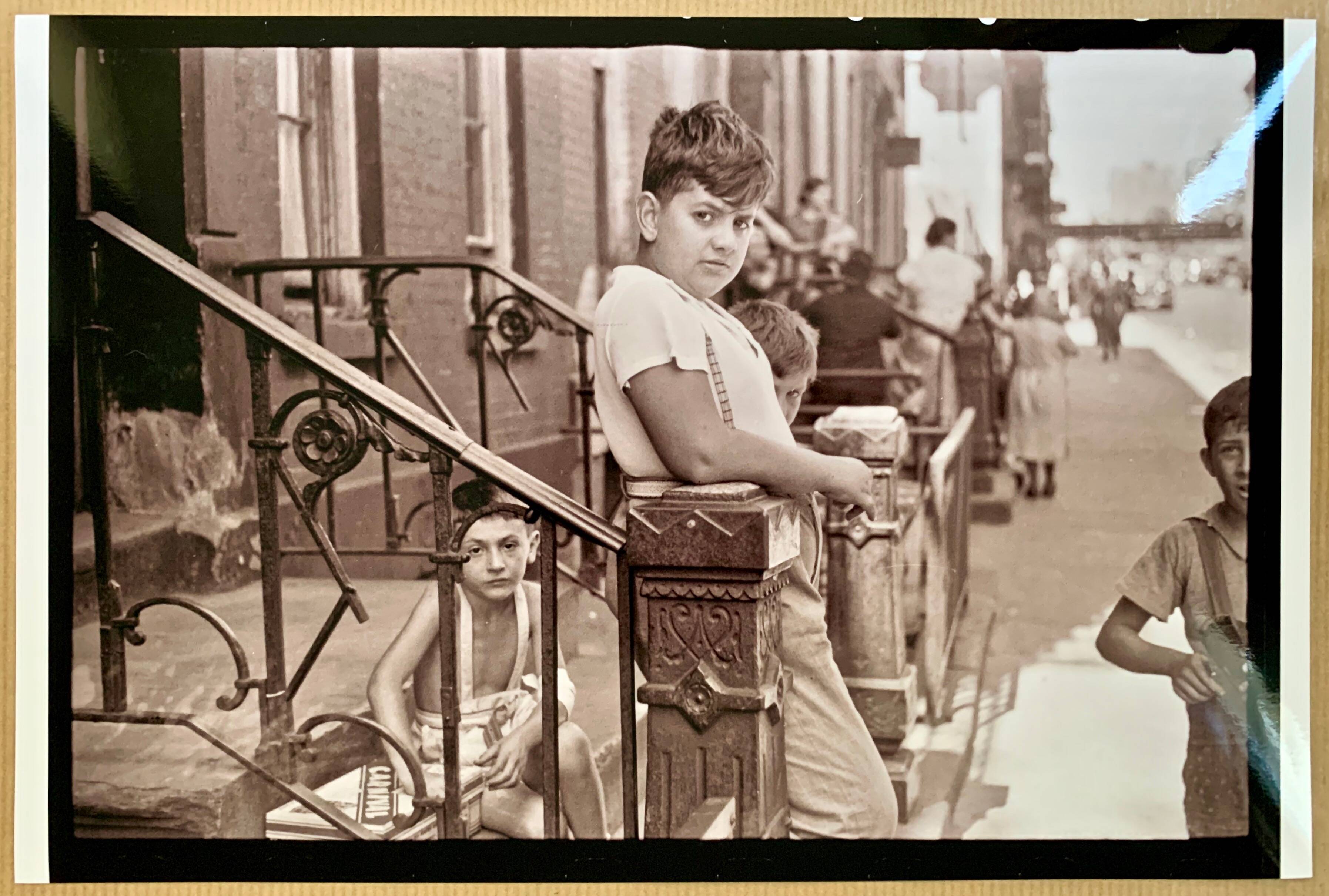 Fine Art Photography Walker Evans – Children Playing in the Street, NYC 1938