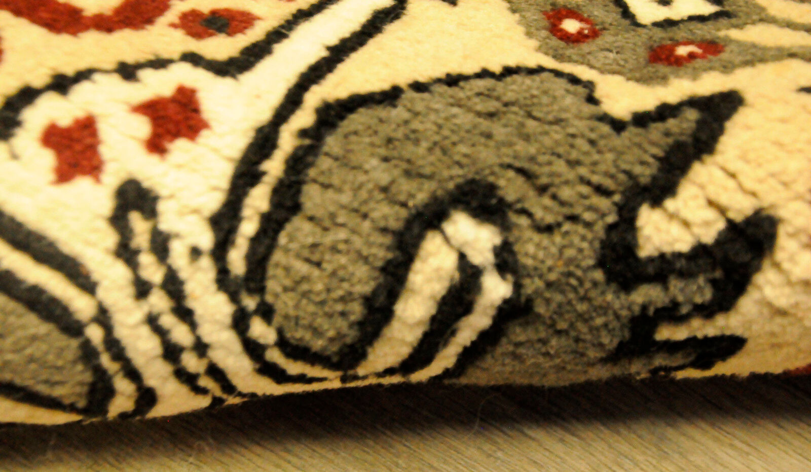 Hand-woven Tunisian carpet 200x100cm