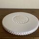 Pierre Motton glazed earthenware scalloped trivet for Gien