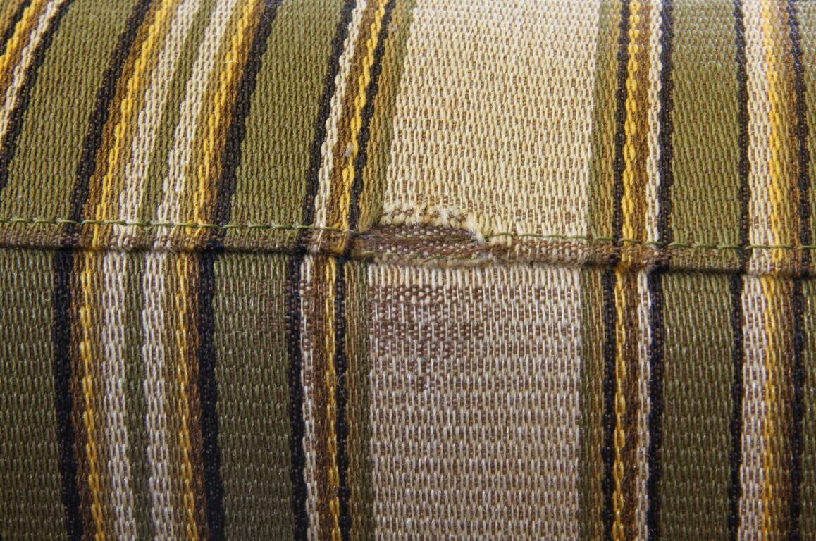 Vintage 1960s Danish low back lounge chairs in light oak, Henning Kjærnulf style