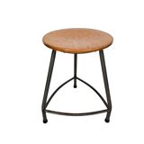 Ahrend De Cirkel - Industrial - Stool - Wood - Metal - 60s