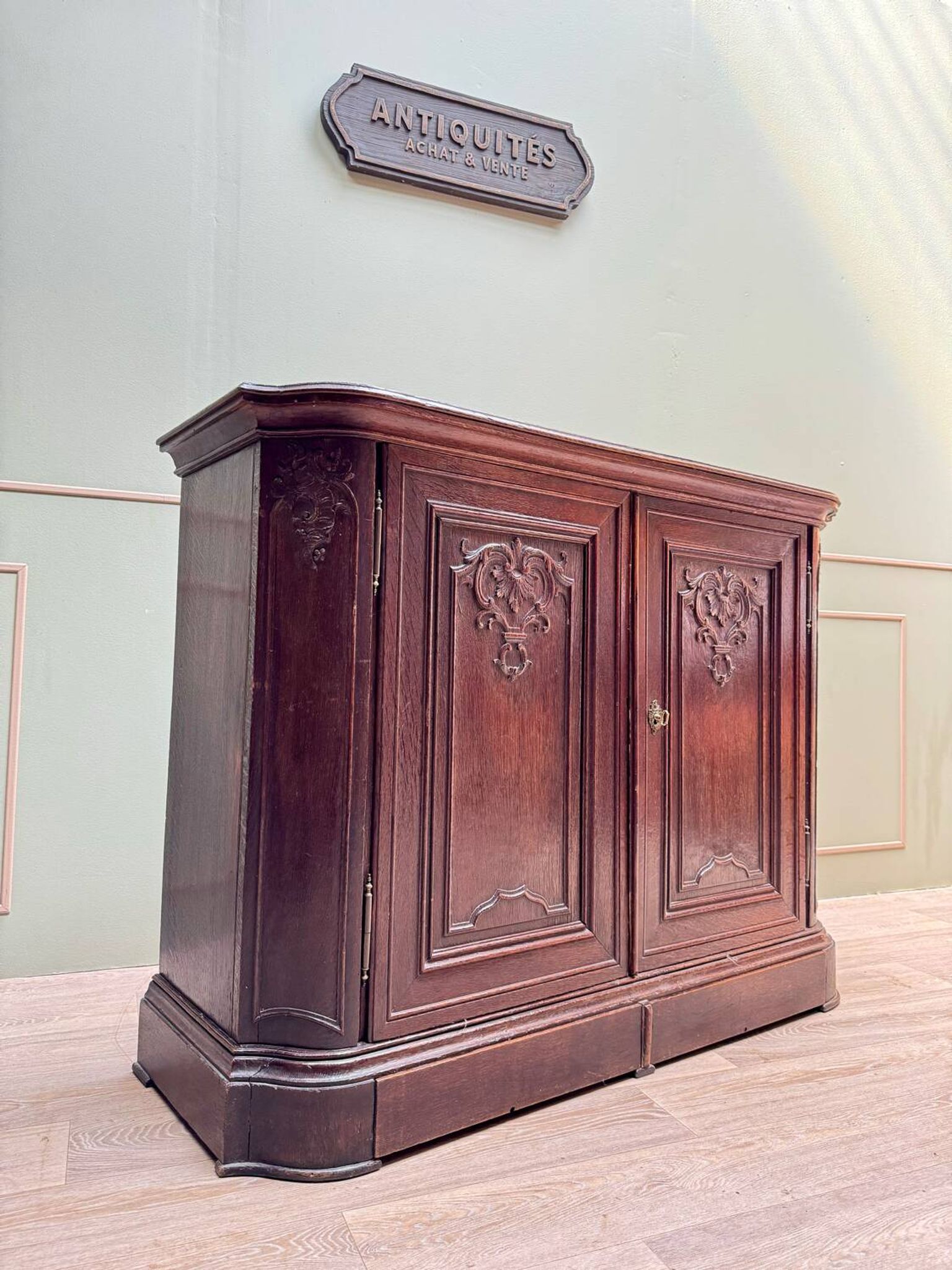 Oak Buffet From Regency Period XVIII Eme Century