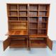 Vintage Scandinavian double bookcase in teak from the 60s